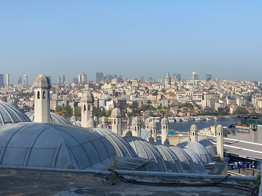 european city view